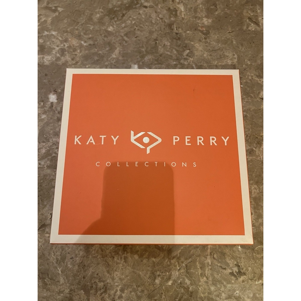 Katy Perry Square Open Sandal Shoes Womens Size 7 Animal Print Heels - Picture 8 of 8
